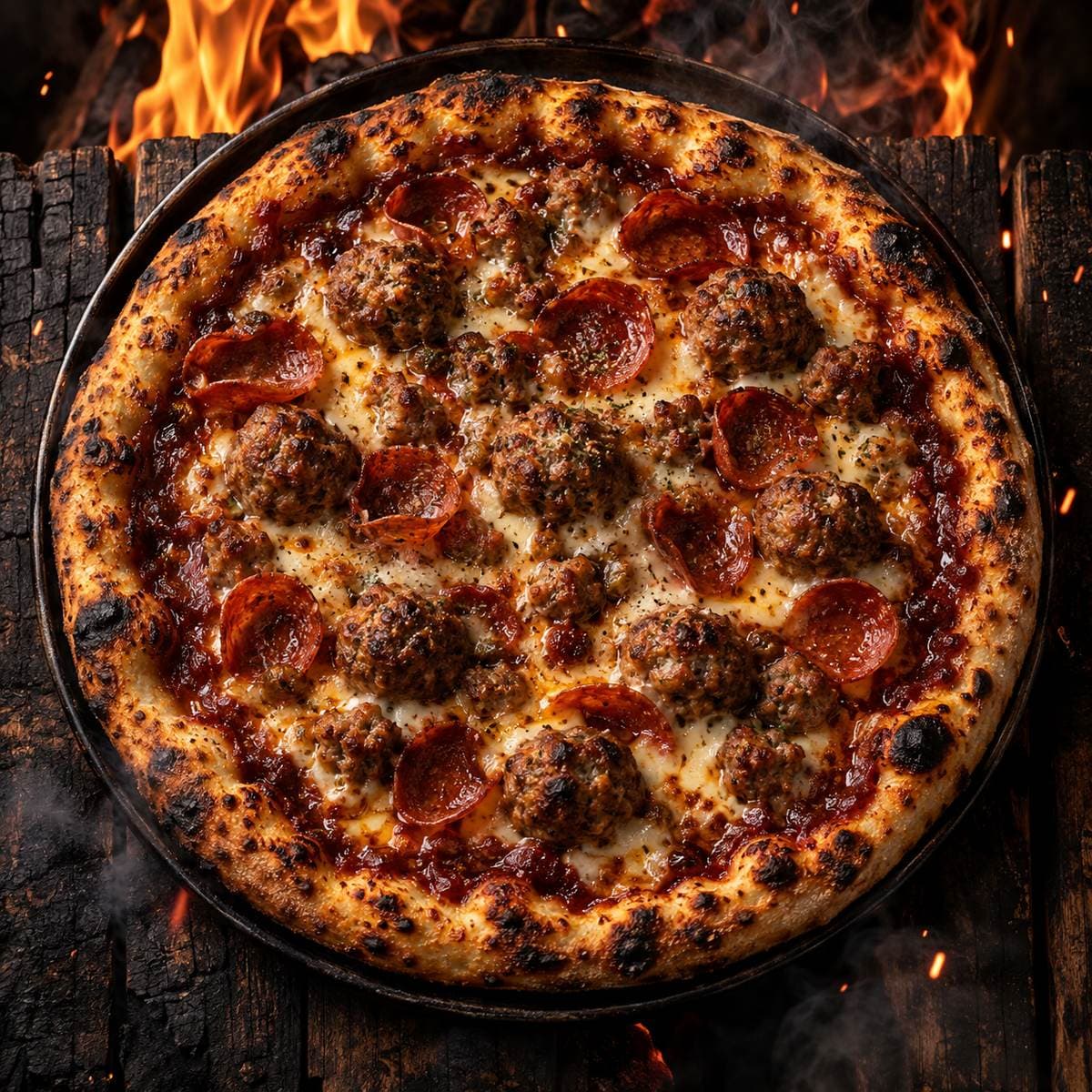 Flaming Meatballs