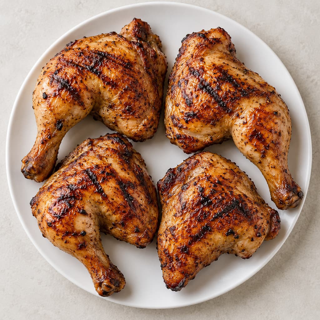 4 Pieces Grilled Chicken Leg Quarter