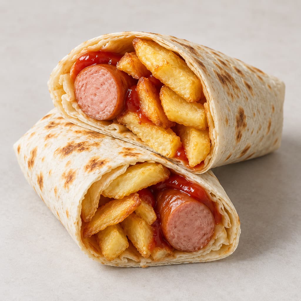 Hotdog & Chips Wrap