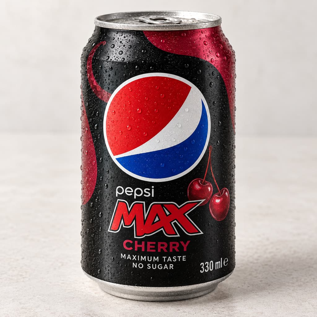 Pepsi Max Cherry Can